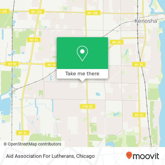 Mapa de Aid Association For Lutherans