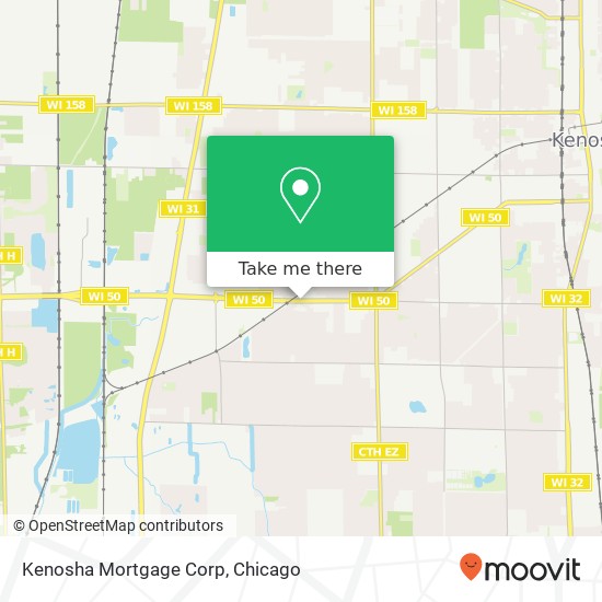 Kenosha Mortgage Corp map