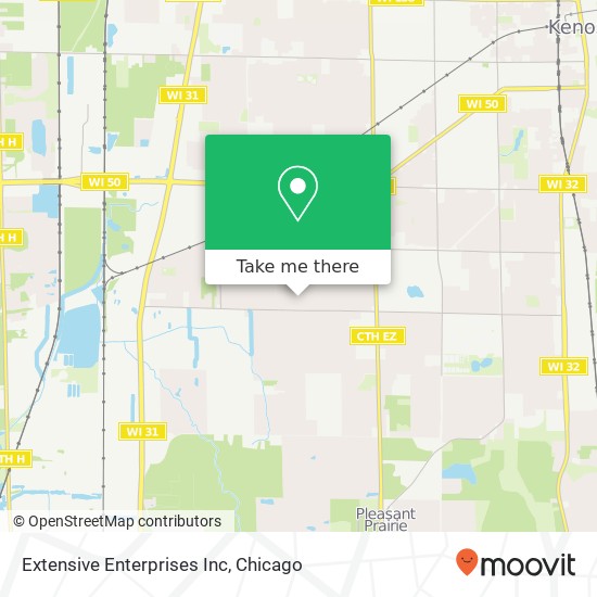 Extensive Enterprises Inc map