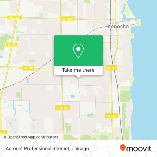 Acronet Professional Internet map