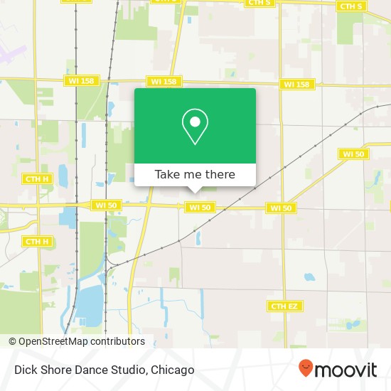 Dick Shore Dance Studio map