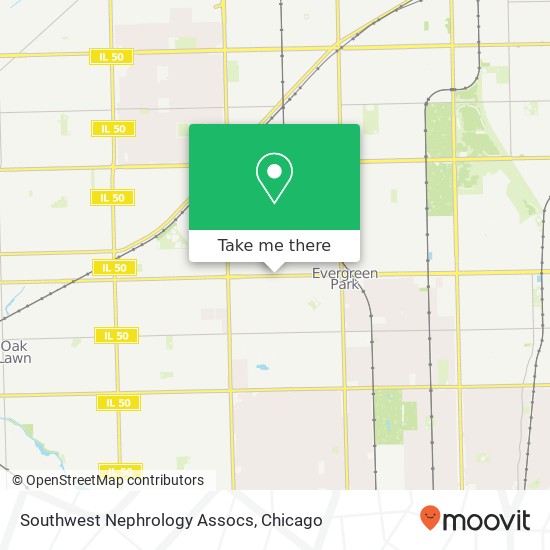 Southwest Nephrology Assocs map