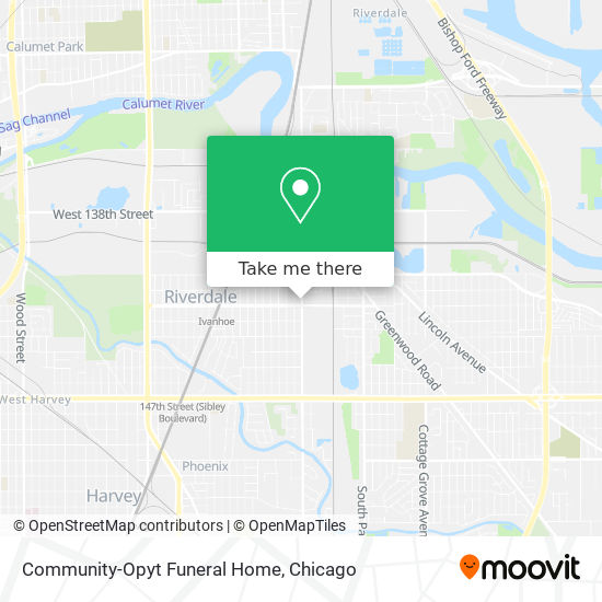 Community-Opyt Funeral Home map
