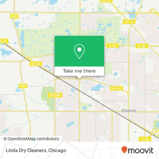 Linda Dry Cleaners map