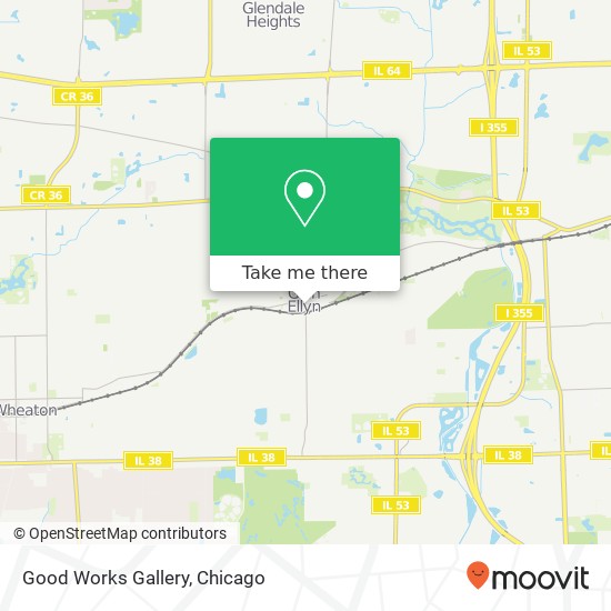 Good Works Gallery map