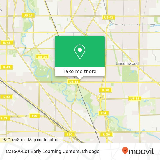 Mapa de Care-A-Lot Early Learning Centers