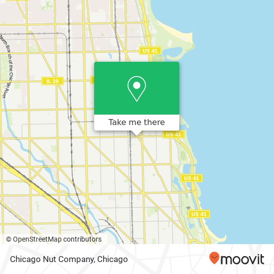 Chicago Nut Company map