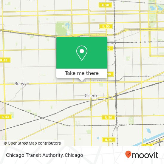 Chicago Transit Authority map