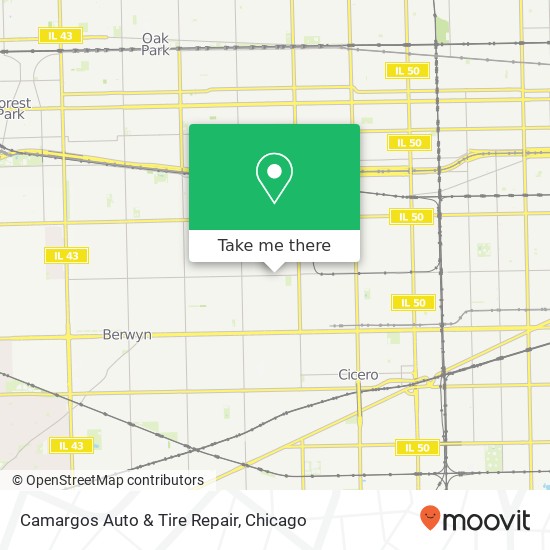 Camargos Auto & Tire Repair map