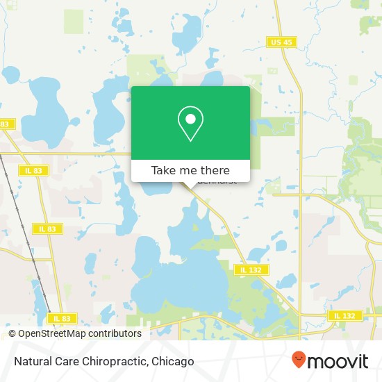 Natural Care Chiropractic map