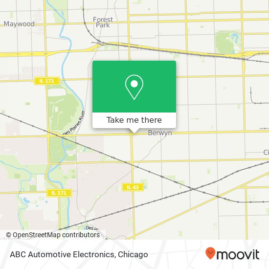 ABC Automotive Electronics map