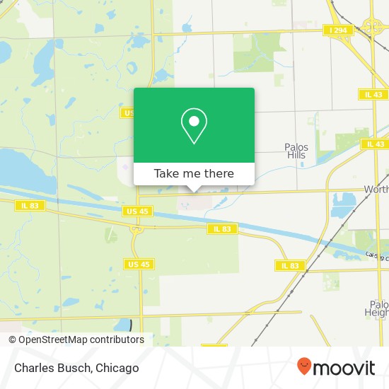 Charles Busch map