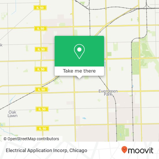 Electrical Application Incorp map