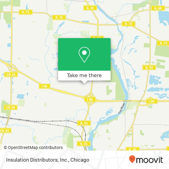 Insulation Distributors, Inc. map