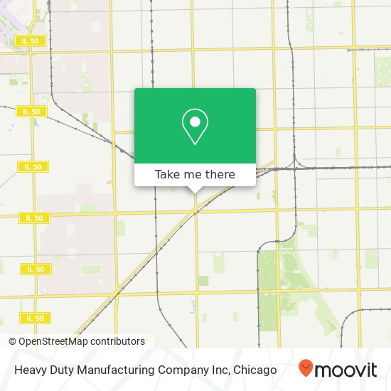 Heavy Duty Manufacturing Company Inc map