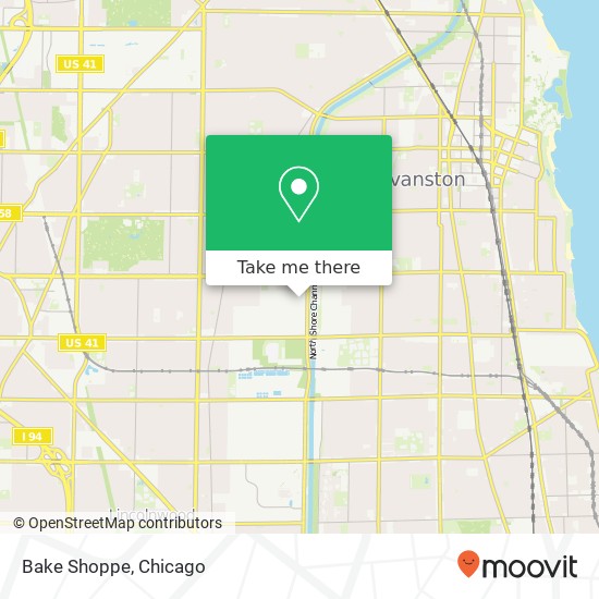 Bake Shoppe map