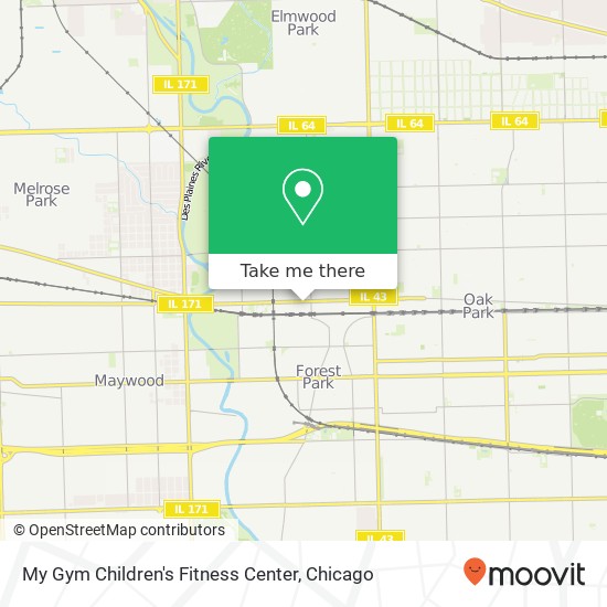 Mapa de My Gym Children's Fitness Center