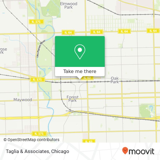 Taglia & Associates map