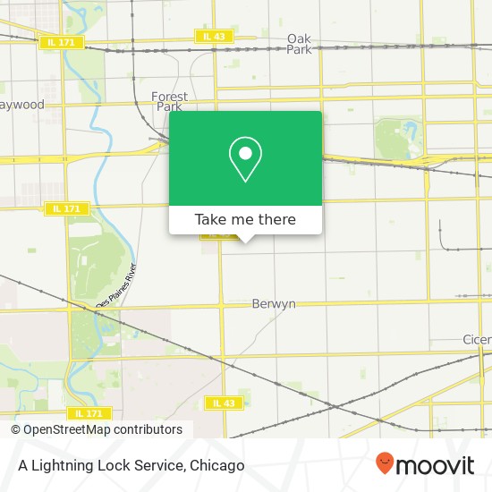 A Lightning Lock Service map