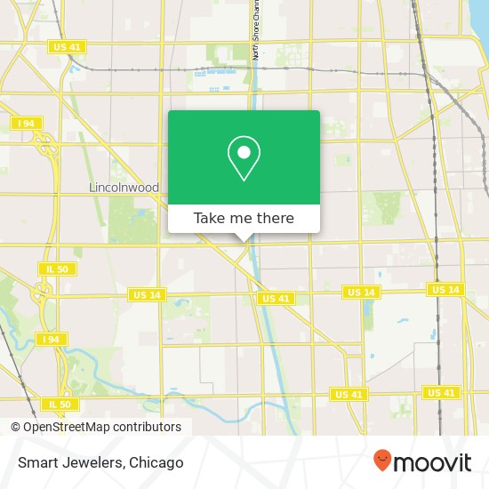 Smart Jewelers map