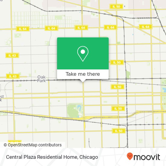 Mapa de Central Plaza Residential Home