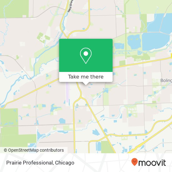 Prairie Professional map