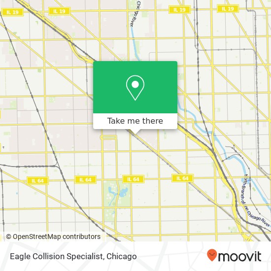 Eagle Collision Specialist map