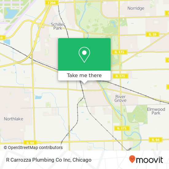 Mapa de R Carrozza Plumbing Co Inc