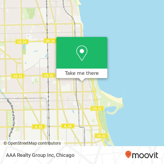 AAA Realty Group Inc map