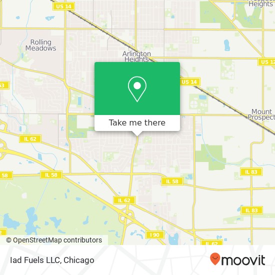 Iad Fuels LLC map