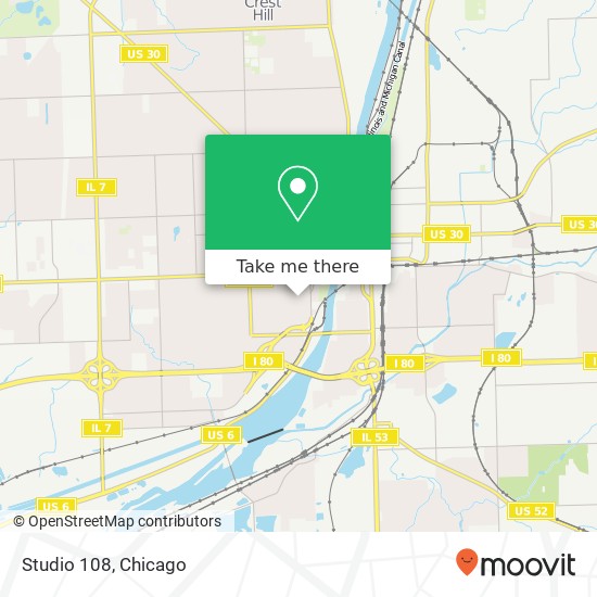 Studio 108 map