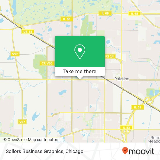 Sollors Business Graphics map