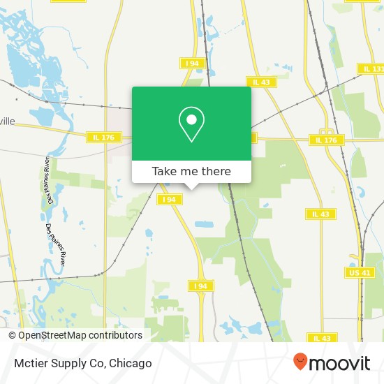 Mapa de Mctier Supply Co