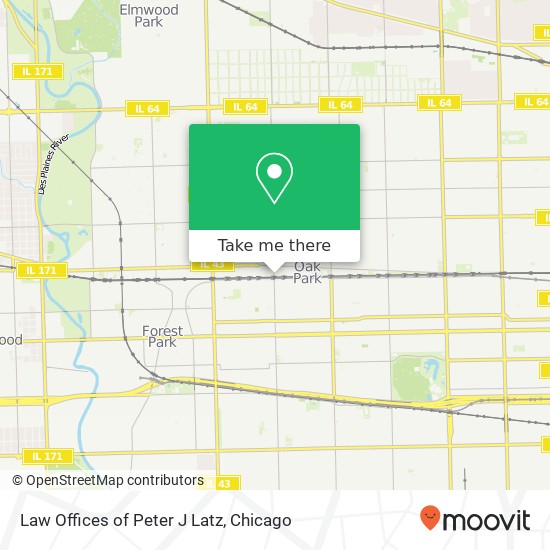 Law Offices of Peter J Latz map