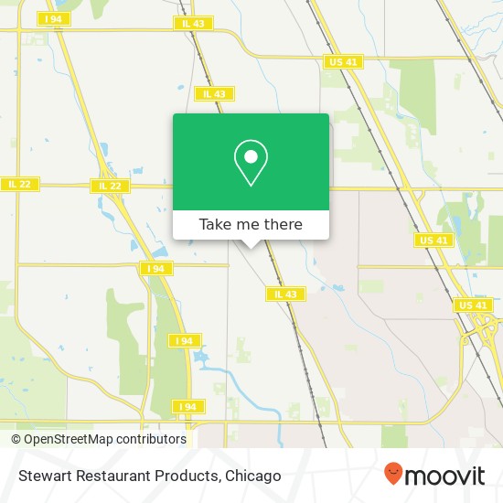 Stewart Restaurant Products map