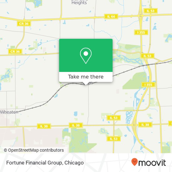 Mapa de Fortune Financial Group