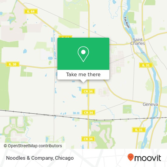 Noodles & Company map