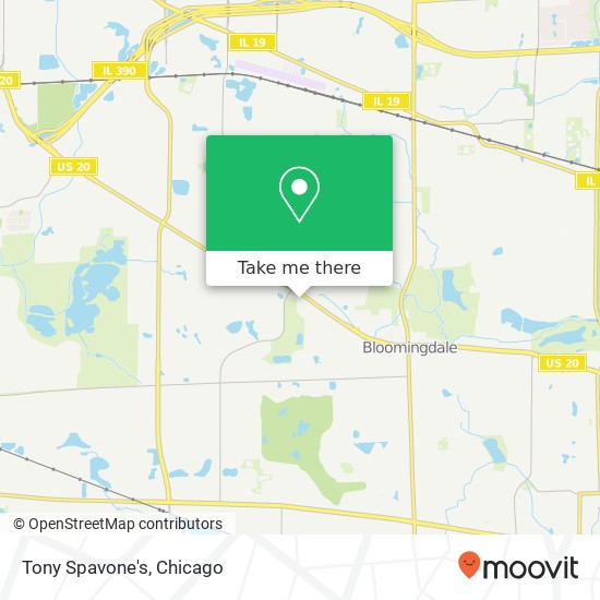 Mapa de Tony Spavone's