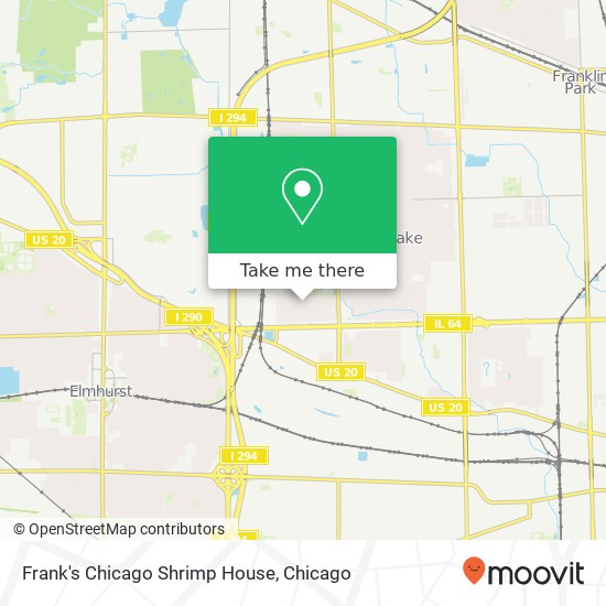 Frank's Chicago Shrimp House map