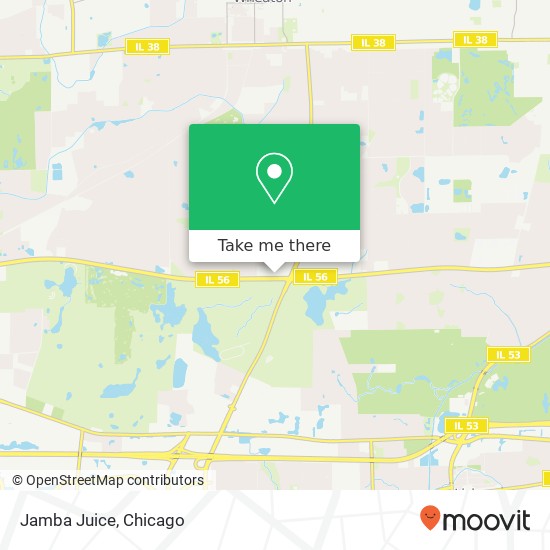 Jamba Juice map