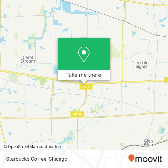 Starbucks Coffee map