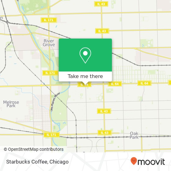 Starbucks Coffee map