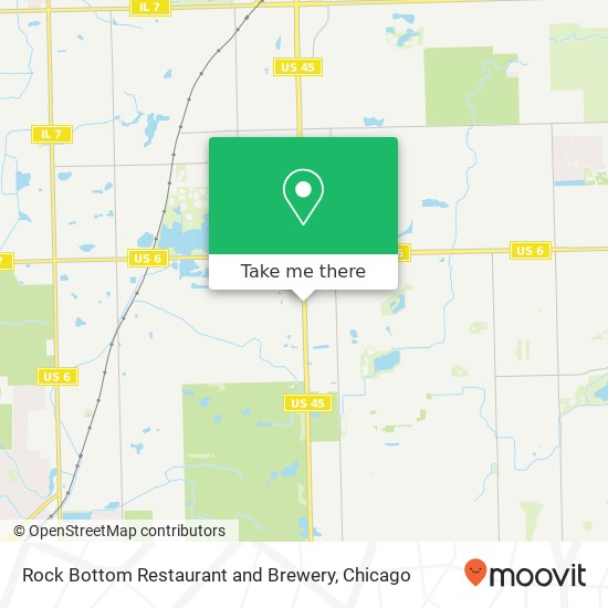Rock Bottom Restaurant and Brewery map
