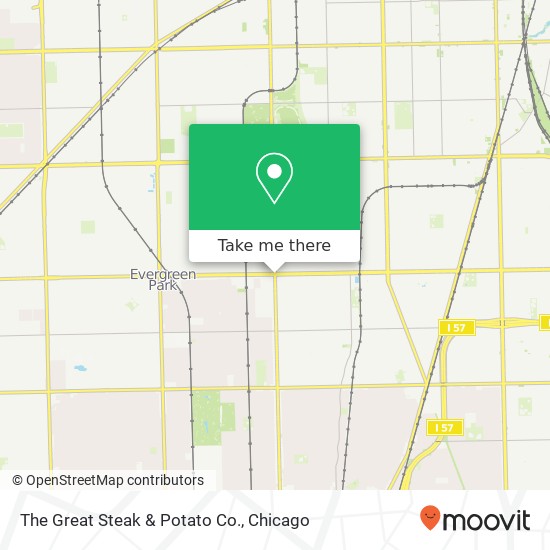 Mapa de The Great Steak & Potato Co.