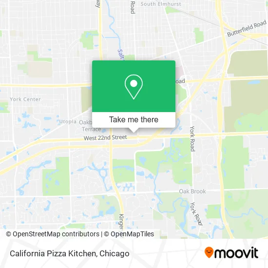 California Pizza Kitchen map