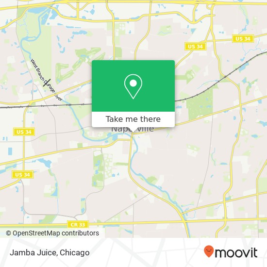 Jamba Juice map