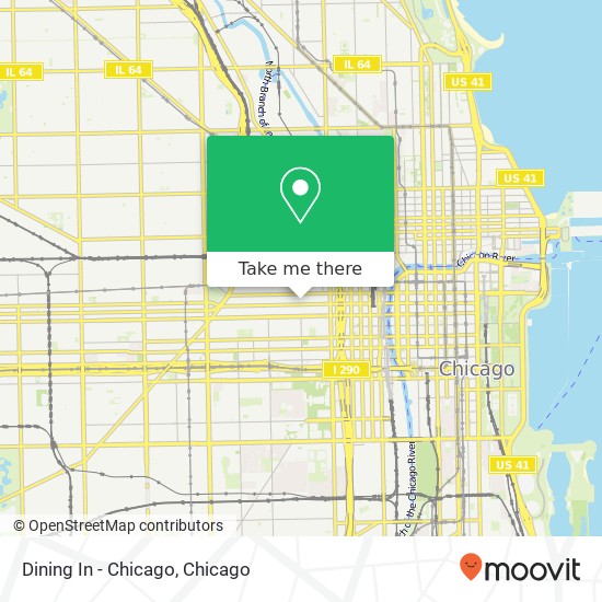 Dining In - Chicago map