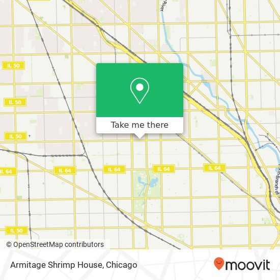 Mapa de Armitage Shrimp House