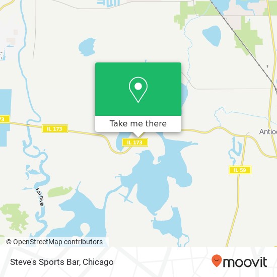 Steve's Sports Bar map