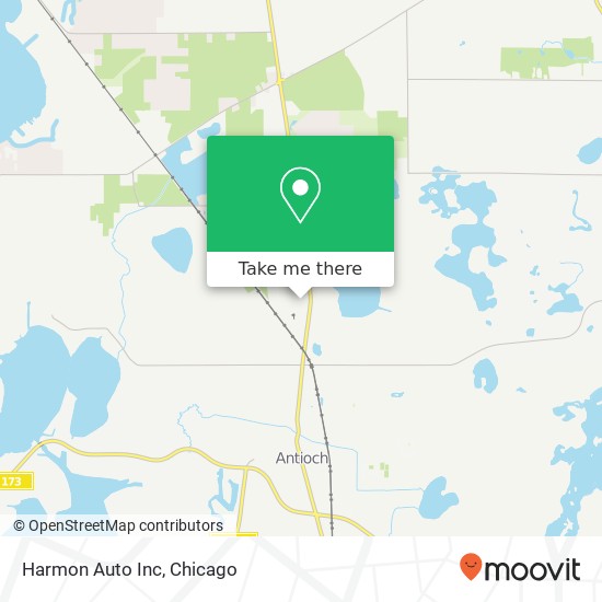 Harmon Auto Inc map